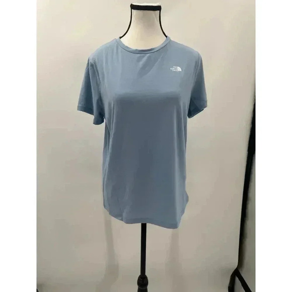 The North Face Women's Adventure Crew Neck Shirt Steel Blue Size M FlashDry-XD - Picture 2 of 7